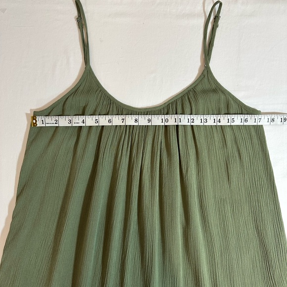 Z-Supply Maxi Dress Green Moss Size M - Picture 5 of 15